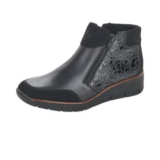 Rieker 53782-00 Black Combi