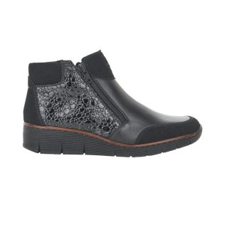 Rieker 53782-00 Black Combi
