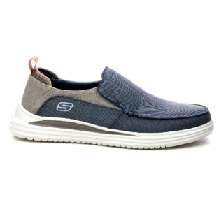 Skechers 204472 Navy/Brown