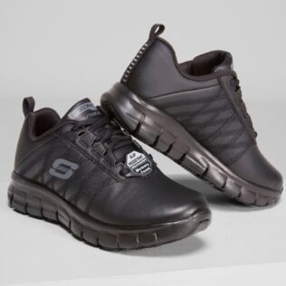 Skechers Work Sure Track Earth Black