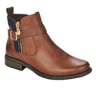 Rieker Z4959-22 Tan/Navy