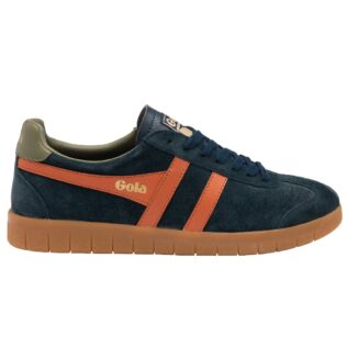 Gola Hurricane Suede Navy/Orange/Khaki