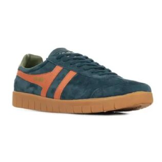 Gola Hurricane Suede Navy/Orange/Khaki