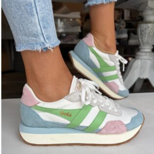 Gola Indiana Off White/Powder Blue