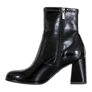 Tamaris 25357-41 Black Patent Heel Boot