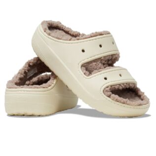 Crocs Classic Cozzzy Sandal 207446 Bone/Mushroom