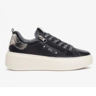 Nero Giardini I308460D Black/Silver Lace