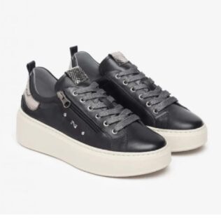 Nero Giardini I308460D Black/Silver Lace