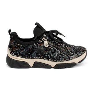 Rieker 45973-90 Black Metallic