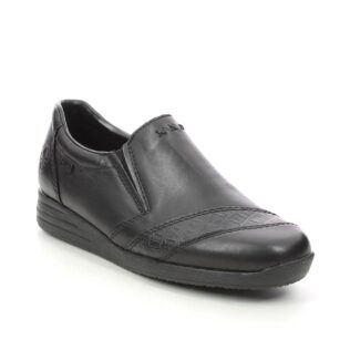Rieker 58462-00 Black Slip-On
