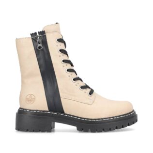 Rieker 72634-60 Beige Lace Boot