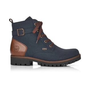 Rieker 78502-14 Navy/Tan Lace