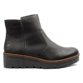 Rieker X9165-00 Black Wedge