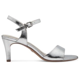 Tamaris 28008-42 Silver Heel Sandal