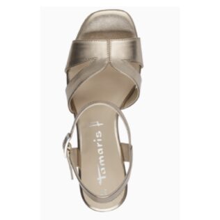 Tamaris 28349-42 Light Gold Heel Sandal