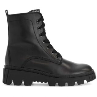 Gabor 51.821.20 Black/Silver Chunky Lace Boot