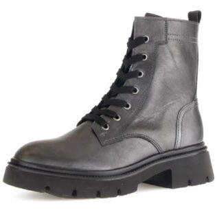 Gabor 51.852.69 AntikSilber Flat Lace Boot