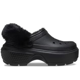 Crocs Stomp Lined Clog 208546 Black