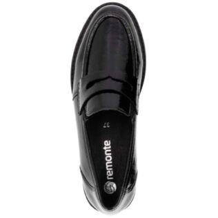 Rieker D8602-00 Black Patent