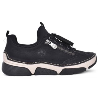 Rieker 45973-00 Black Slip-On