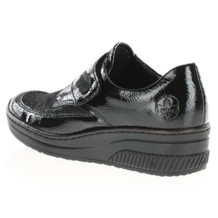 Rieker 487C0-00 Black Combi Stretch