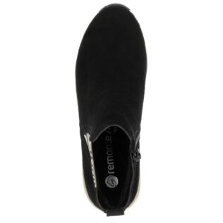 Remonte D0T75-03 Black/Zebra Wedge