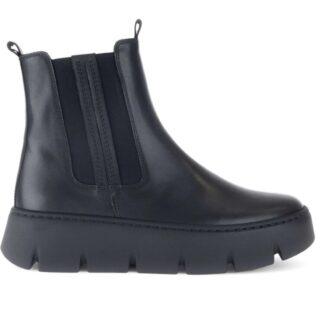 Gabor 53.743.27 Black Gusset Ankle Boot