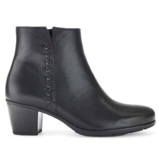 Gabor 55.524.27 Black Heel Ankle Boot