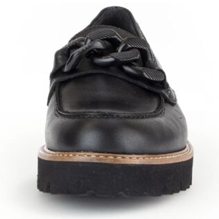 Gabor 55.240.27 Black Chain Loafer