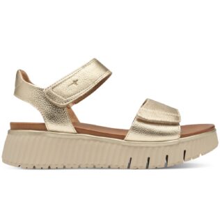 Jana ‘ Tamaris Comfort ‘ 88720-44 Light Gold Sandal