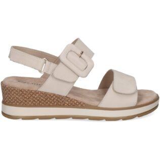Caprice 28753-42 Snow Nubuck Wedge Sandal