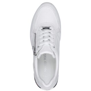 Marco Tozzi 23743-42 White Wedge Trainer