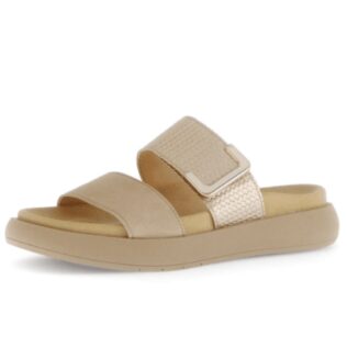 Gabor 63.755.14 Champage/Caramel Buckle Sandal