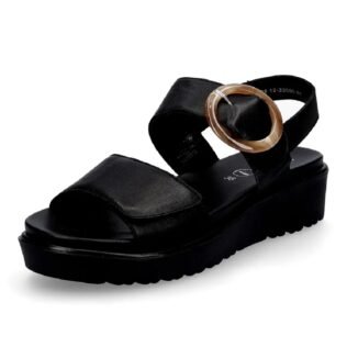 Ara 33505-12 Black Buckle Sandal