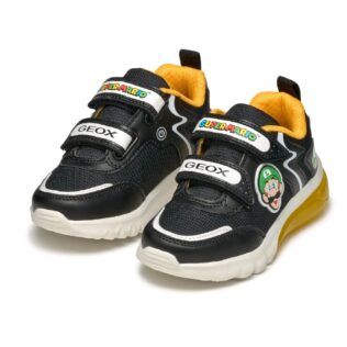 Geox J Ciberdron ‘Super Mario’ J46LBI Black/Yellow C0054