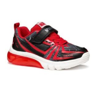 Geox J Ciberdron J55LBG C0048 Black/Red Spiderman