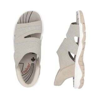 Rieker 68895-64 Taupe Sandal