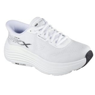 Skechers 129473 White Laced Slip In