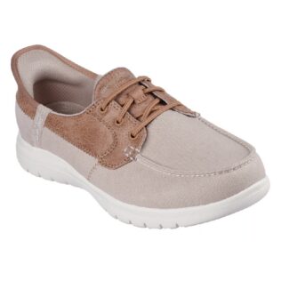 Skechers 136536 Taupe Slip In