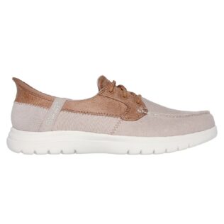 Skechers 136536 Taupe Slip In