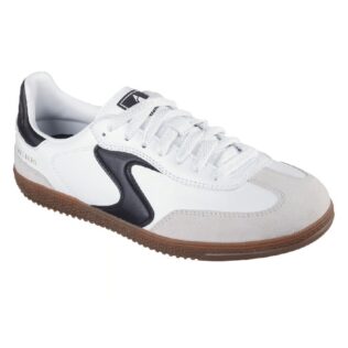 Skechers 185232 White/Black Trainer