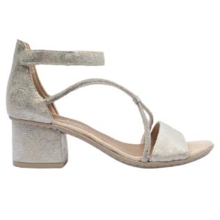 Rieker 64654-40 Silver Block Heel