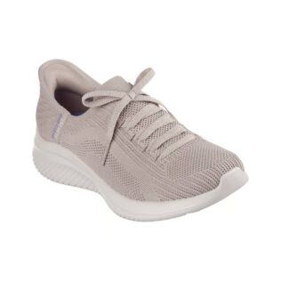 Skechers 117497 Taupe Fake Lace Slip Ins4
