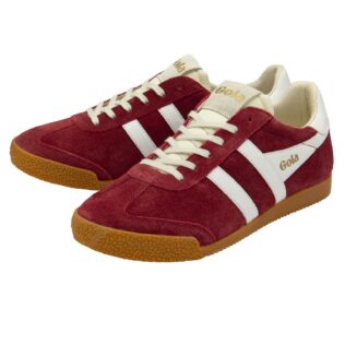 Gola Elan Deep Red/White Trainer
