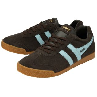 Gola Harrier Dark Brown/Pale Blue