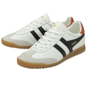 Gola Torpedo White/Black/M. Orange Trainer