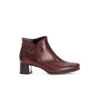 Gabor 72.827.68 Wine Block Heel Boot