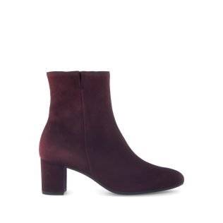 Gabor 75.701.15 Mulberry Suede Heel Boot