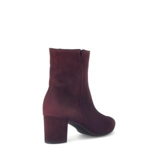 Gabor 75.701.15 Mulberry Suede Heel Boot