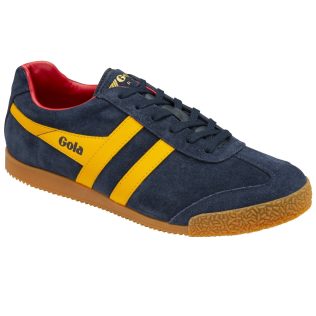 Gola Mens Harrier Trainer Navy/Sun/Red